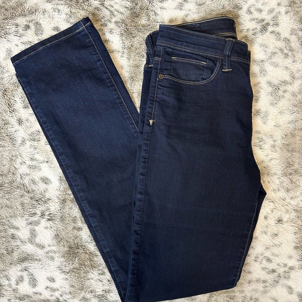 GUESS Dark Blue Denim Cigarette Jeans